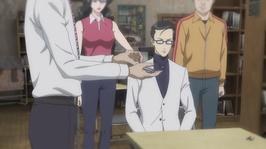 Personagem em cena de LIAR GAME.
