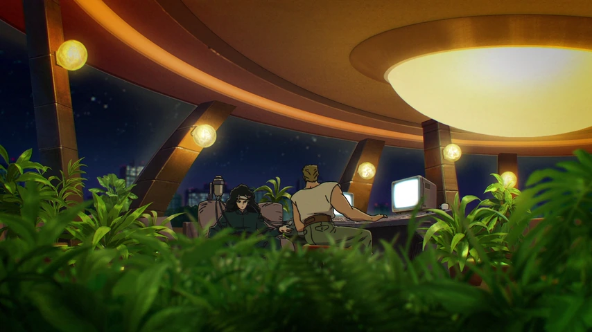 Personagem em cena de THE GHOST IN THE SHELL.