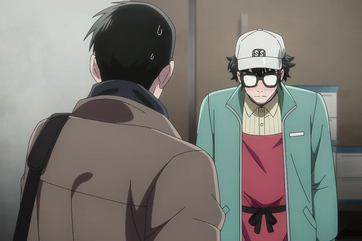 Personagem em cena de Smoking Behind the Supermarket with You.
