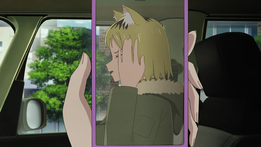 Personagem em cena de Chainsmoker Cat.