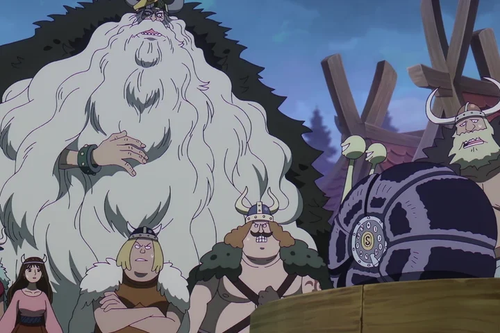 Personagem em cena de ONE PIECE.