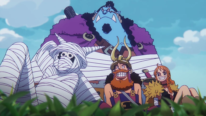 Personagem em cena de ONE PIECE.