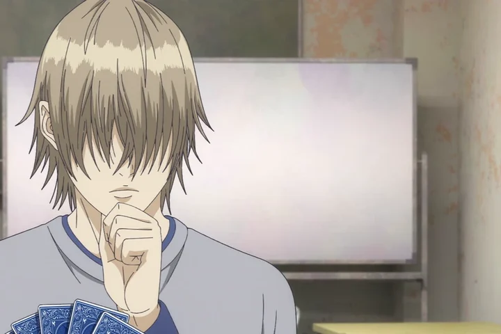 Personagem em cena de LIAR GAME.
