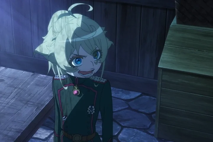Personagem em cena de Saga of Tanya the Evil II.