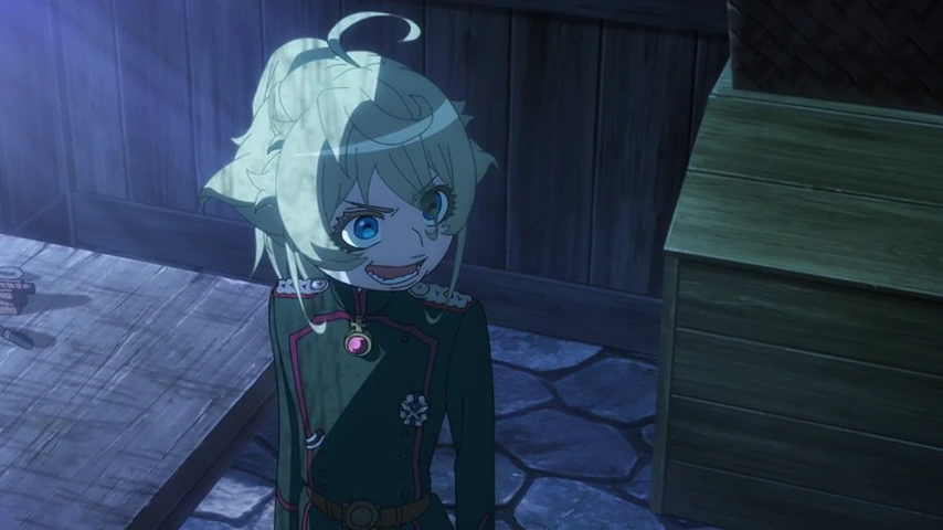 Personagem em cena de Saga of Tanya the Evil II.