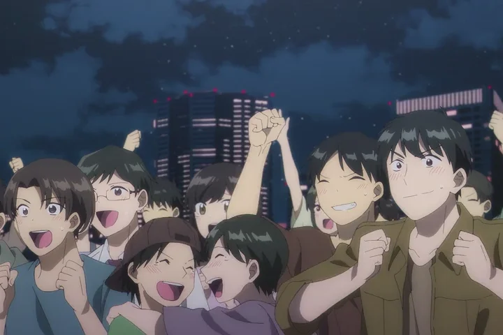 Personagem em cena de Kaiju Girl Caramelise.