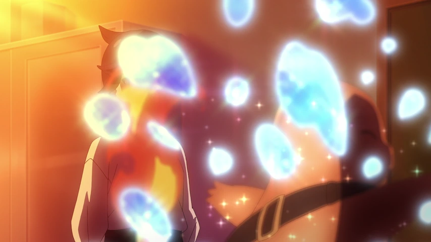 Personagem em cena de Pokémon Horizons.
