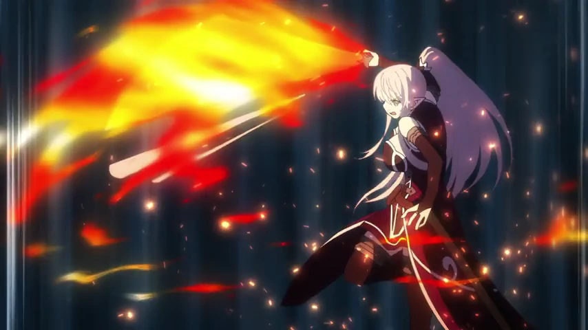 Personagem em cena de Skeleton Knight in Another World - 2ª temporada.