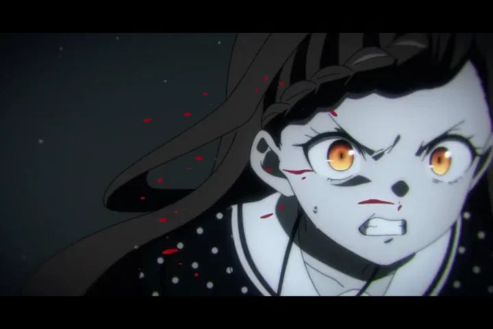Personagem em cena de Young Ladies Don’t Play Fighting Games.