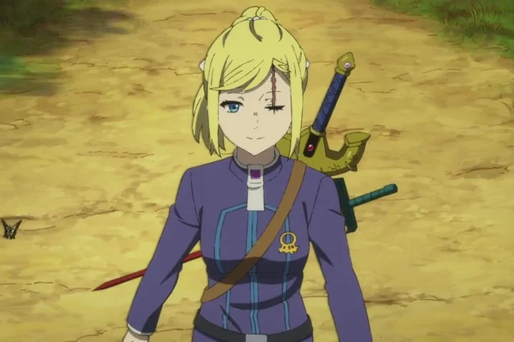 Personagem em cena de Clevatess - 2ª temporada.