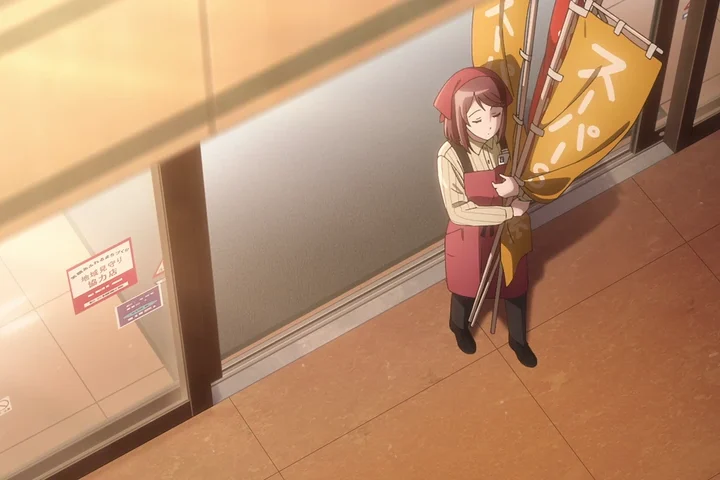 Personagem em cena de Smoking Behind the Supermarket with You.