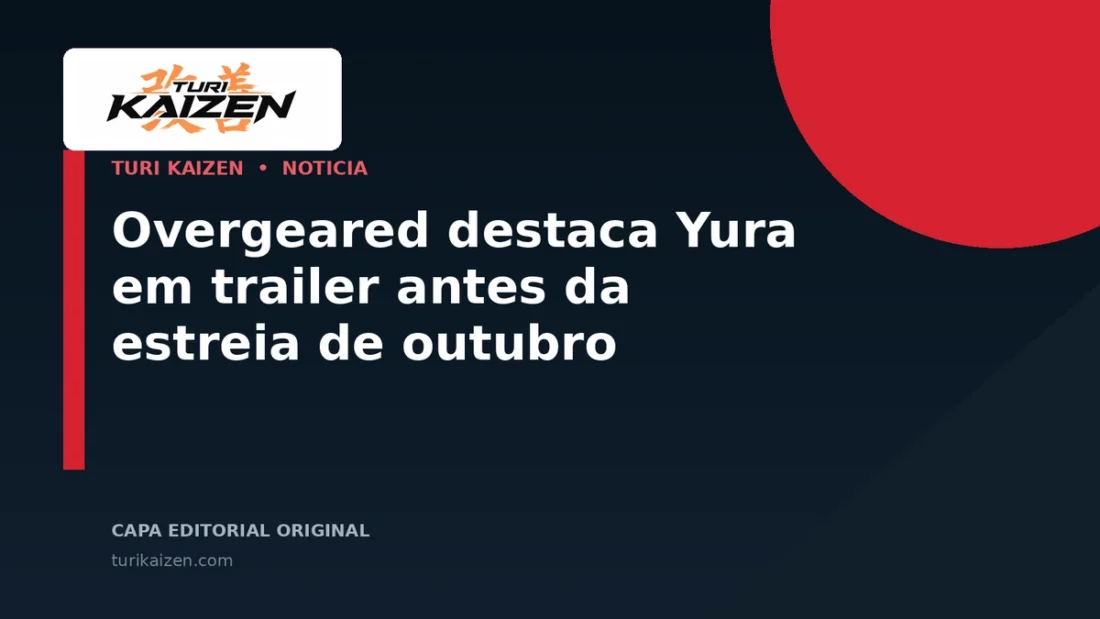 Capa editorial da Turi Kaizen para: Overgeared destaca Yura em trailer antes da estreia de outubro