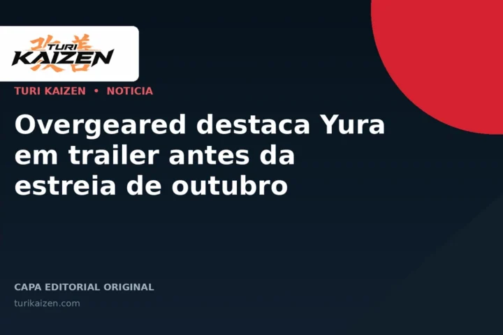 Capa editorial da Turi Kaizen para: Overgeared destaca Yura em trailer antes da estreia de outubro