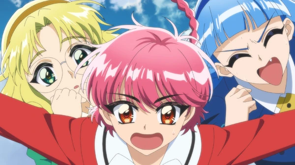 Imagem de divulgação relacionada a Magic Knight Rayearth resgata Yuzurenai Negai no episódio 1 e lança faixa no digital