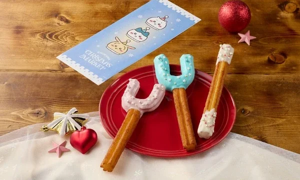 Imagem de divulgação relacionada a Evento de Chiikawa revela cardápio com 35 itens para o Natal no Japão