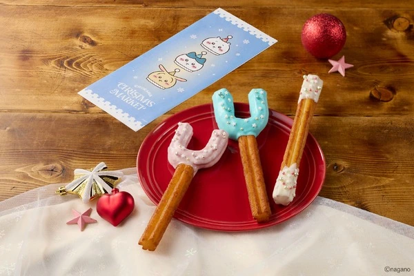 Imagem de divulgação relacionada a Evento de Chiikawa revela cardápio com 35 itens para o Natal no Japão
