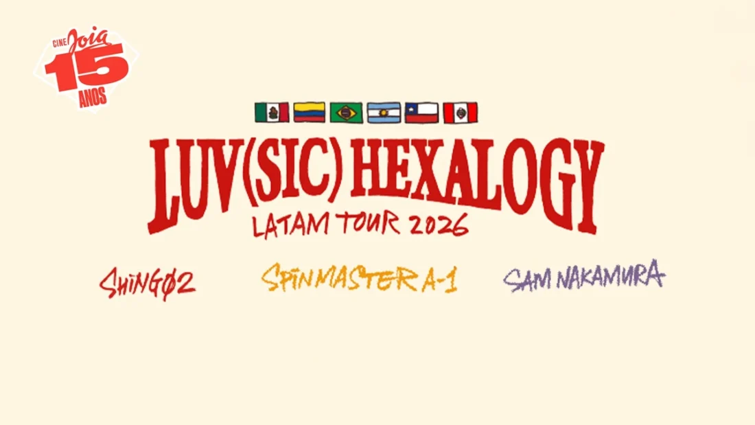 Arte da Luv(sic) Hexalogy Latin America Tour 2026 em São Paulo