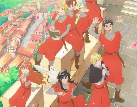 Arte de divulgação de The Seven Knights of the Marronnier Kingdom