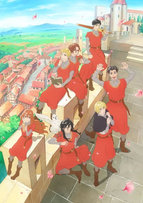 Arte de divulgação de The Seven Knights of the Marronnier Kingdom