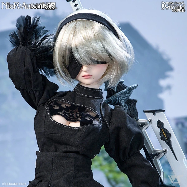 Imagem de divulgação relacionada a NieR ganha novas bonecas de 2B e Kainé com encomendas até novembro