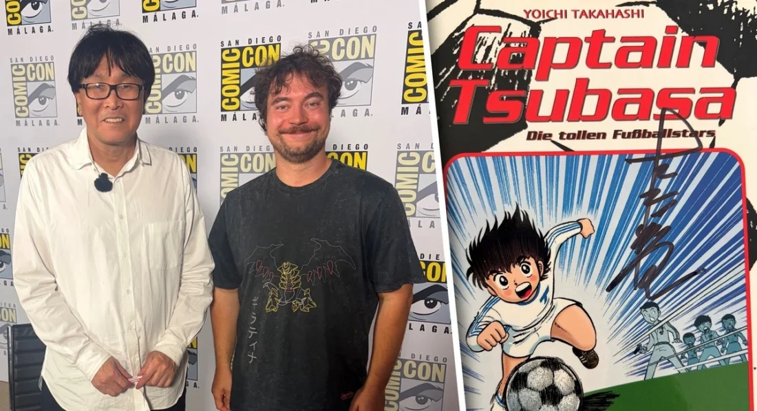 Imagem de divulgação relacionada a Yoichi Takahashi explica por que Captain Tsubasa nasceu como herói otimista