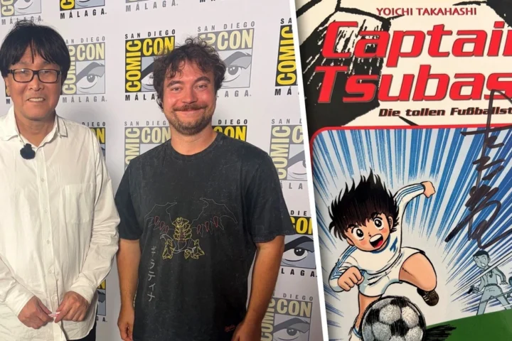Imagem de divulgação relacionada a Yoichi Takahashi explica por que Captain Tsubasa nasceu como herói otimista