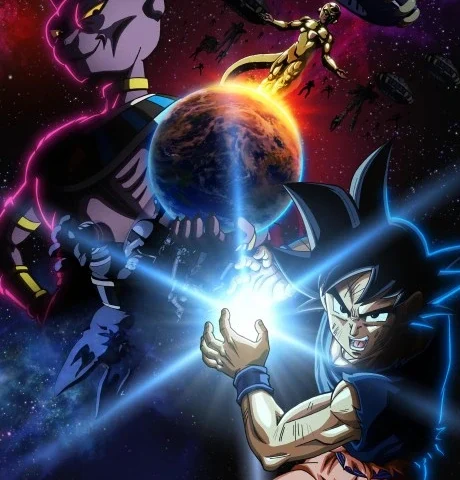 Arte de divulgação de Dragon Ball Super: Beerus
