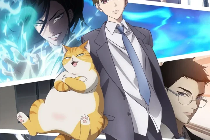 Visual principal do anime ELECEED com Yu Kazahaya e Kayden