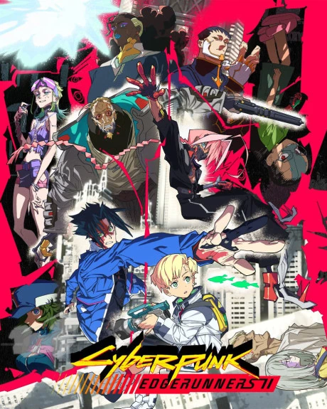 Arte de divulgação de Cyberpunk: Edgerunners 2