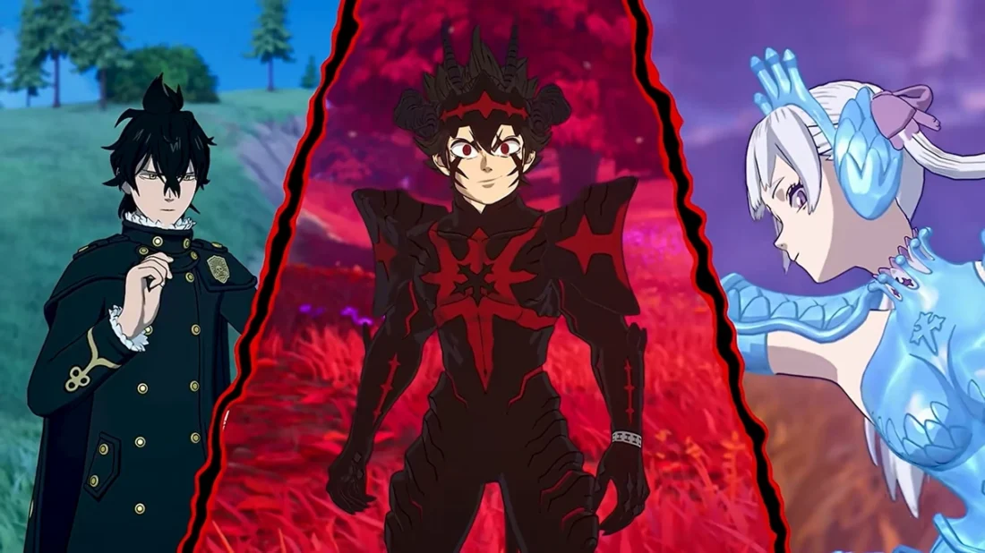 Imagem de divulgação relacionada a Black Clover chega ao Fortnite com Asta, Yuno e Noelle