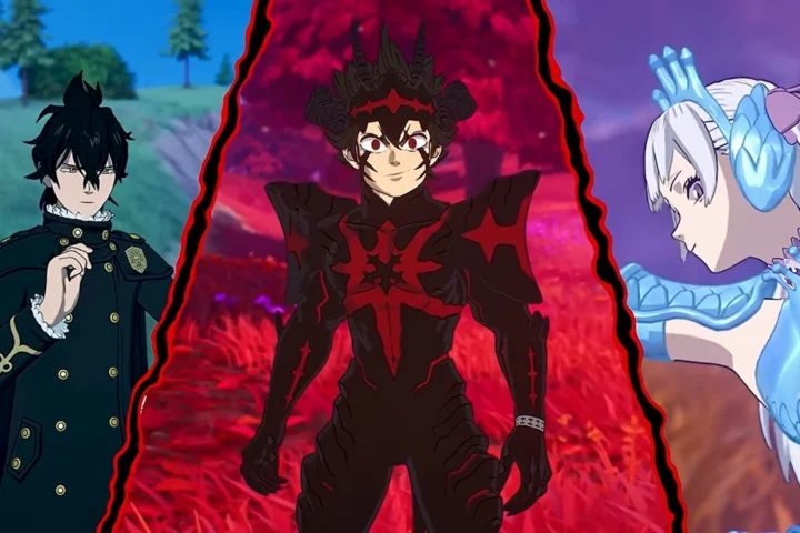 Imagem de divulgação relacionada a Black Clover chega ao Fortnite com Asta, Yuno e Noelle