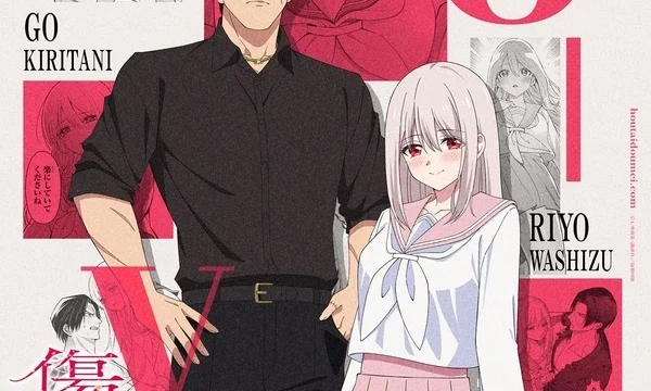 Imagem de divulgação relacionada a Kizu to Houtai estreia em 9 de janeiro com Hisako Kanemoto e Chikahiro Kobayashi