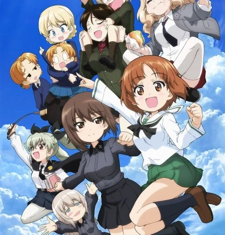 Arte de divulgação de Girls und Panzer: Motto Love Love Sakusen desu!
