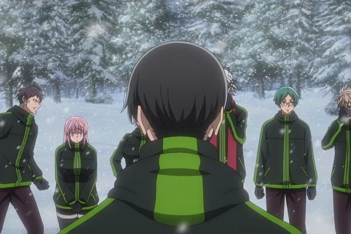 Personagem em cena de TOUGEN ANKI: Nikko Kegon Falls Arc.