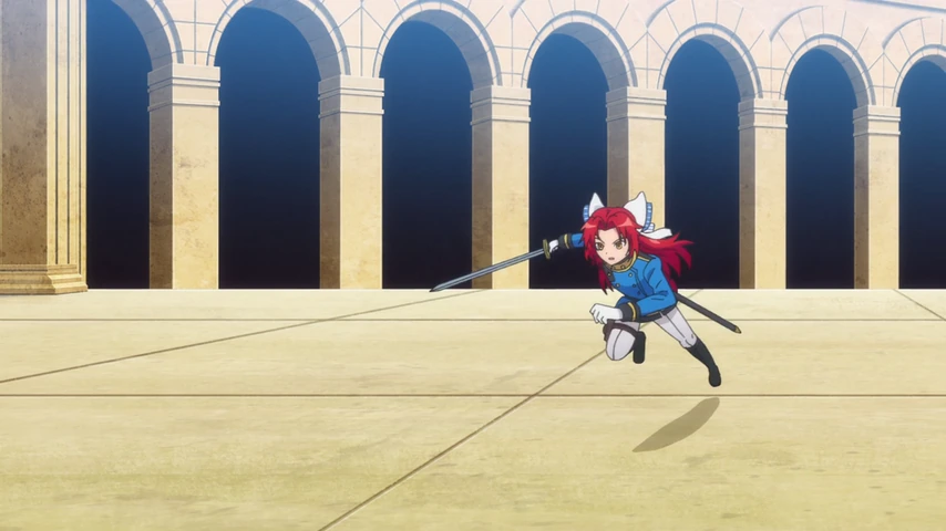 Personagem em cena de A Tale of the Secret Saint.