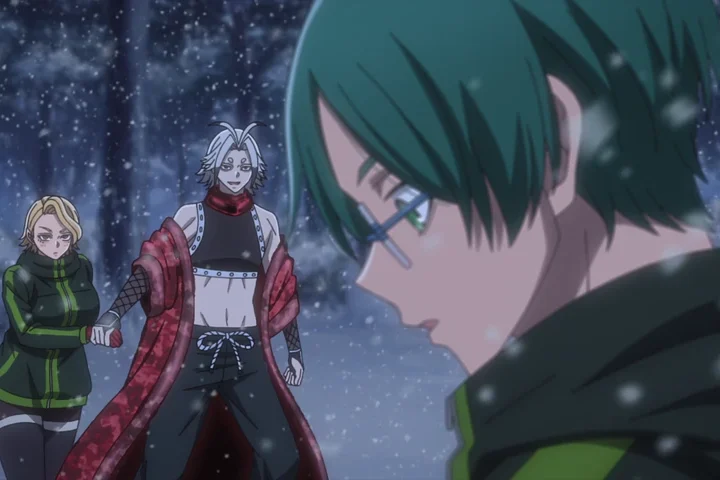 Personagem em cena de TOUGEN ANKI: Nikko Kegon Falls Arc.