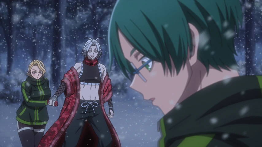 Personagem em cena de TOUGEN ANKI: Nikko Kegon Falls Arc.