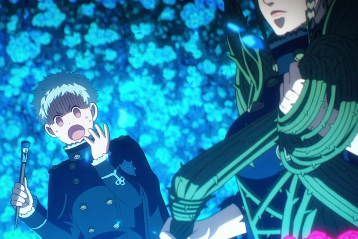 Personagem em cena de Black Clover Season 2.
