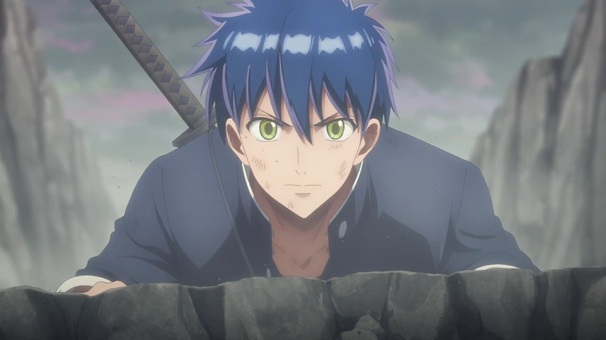 Personagem em cena de PSYREN.