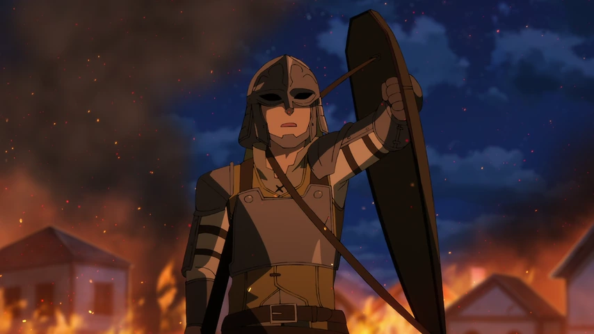 Personagem em cena de Romelia War Chronicle.