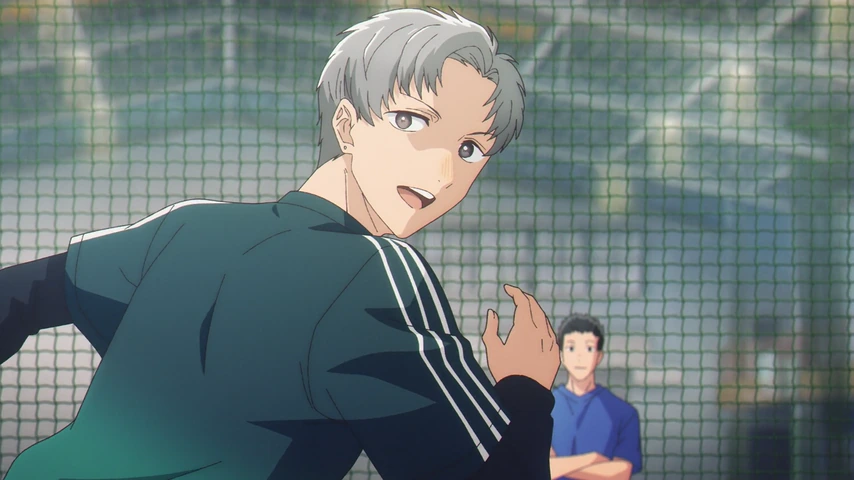 Personagem em cena de Blue Box Season 2.