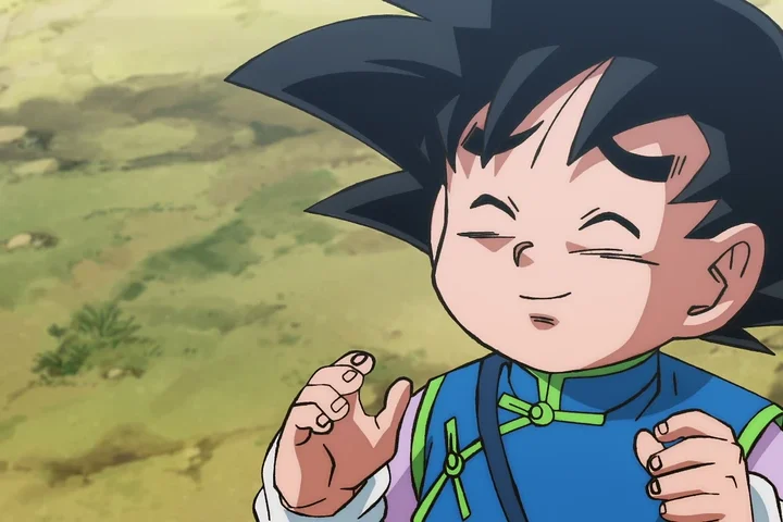 Personagem em cena de Dragon Ball Super: Beerus.