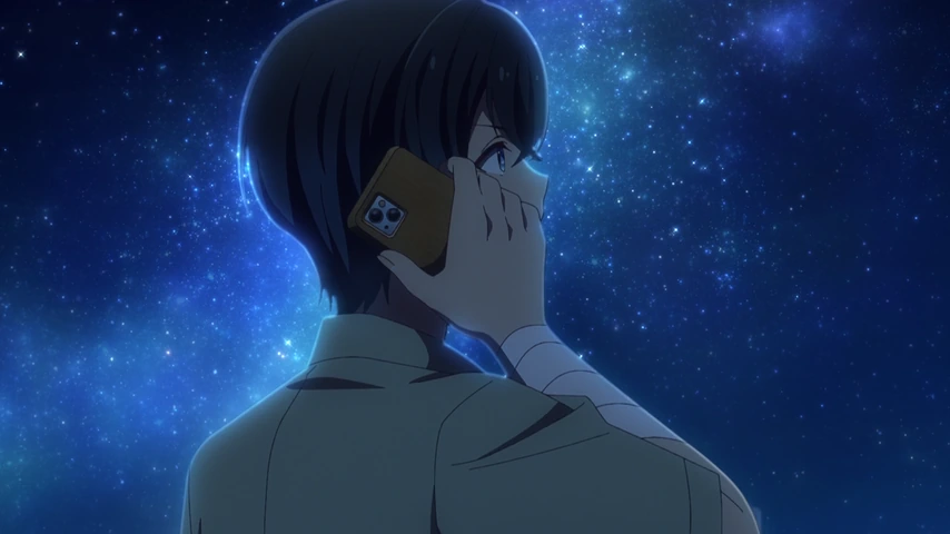 Personagem em cena de The Cold Sato-san is Only Sweet to Me.