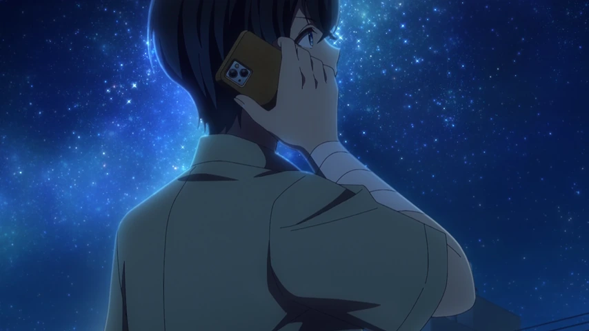 Personagem em cena de The Cold Sato-san is Only Sweet to Me.