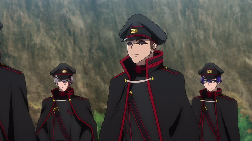 Personagem em cena de TOUGEN ANKI: Nikko Kegon Falls Arc.