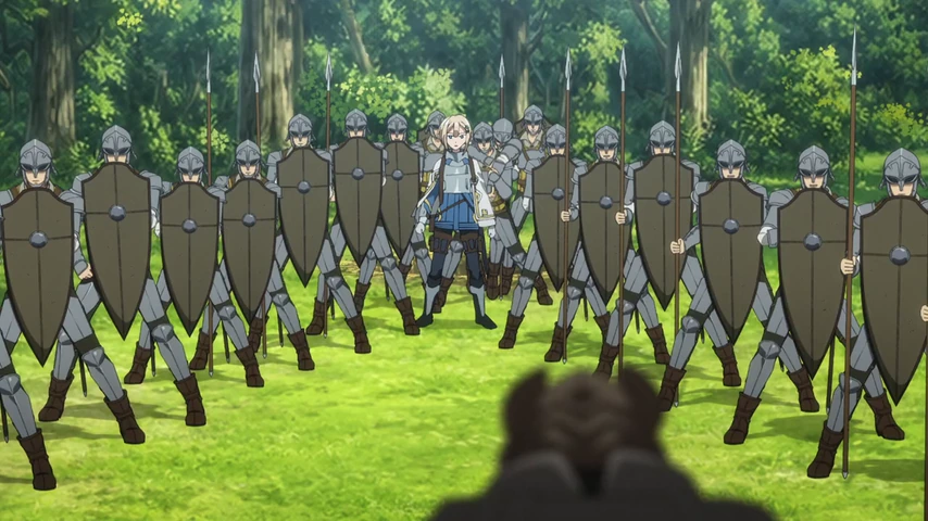 Personagem em cena de Romelia War Chronicle.
