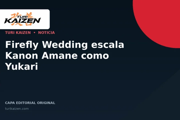 Capa editorial da Turi Kaizen para: Firefly Wedding escala Kanon Amane como Yukari